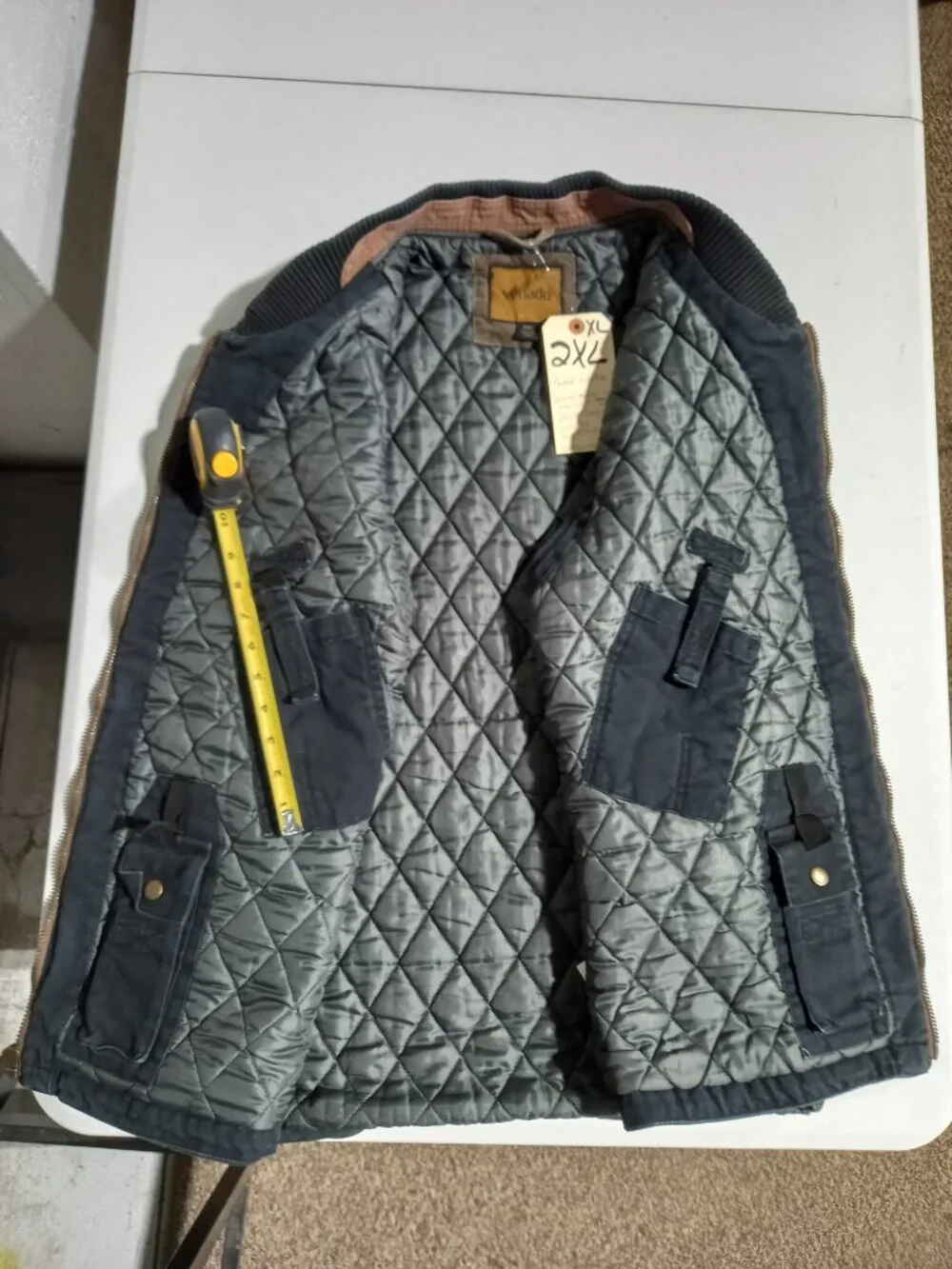 Concealed Carry Canvas Vest - Black | XL (2XL tag) - Picture 4 of 12